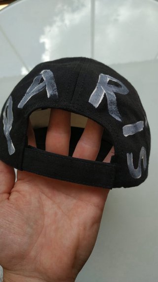 Gorra Balenciaga Negra y Blanca