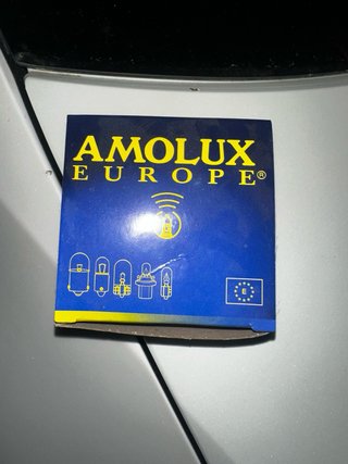 Bombilla Amolux 6V 18/18W BA20D Moto Clásica