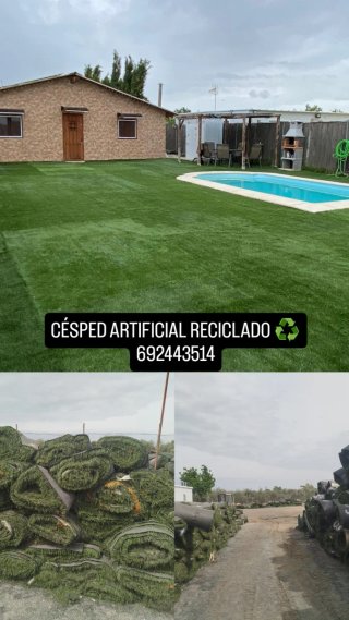 Césped Artificial Reciclado