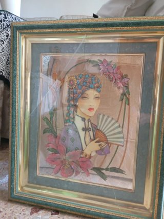 Cuadro Tridimensional Flores