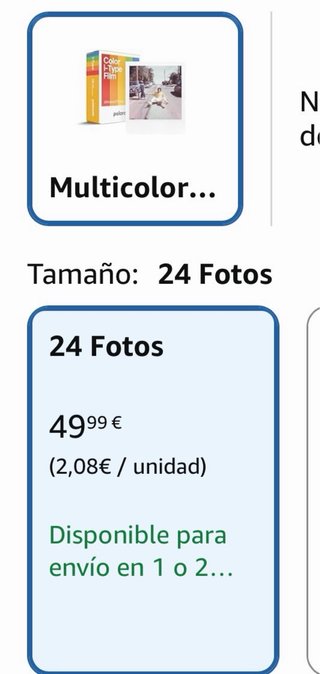 Polaroid i-Type Color Film - 24 Fotos