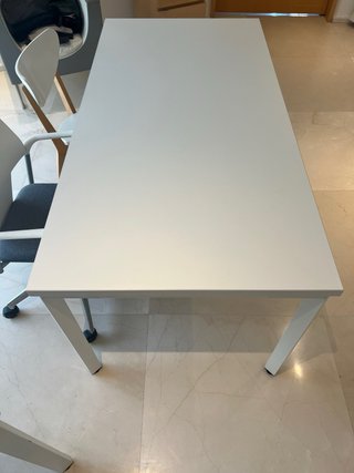 Mesa de oficina JG Group 160x80 blanca
