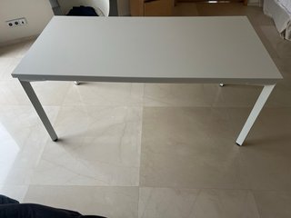 Mesa de oficina JG Group 160x80 blanca
