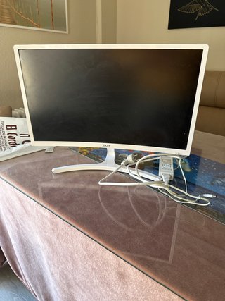 Pantalla Acer Blanca