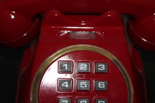 Telefono Rosso Tasti Non Testato