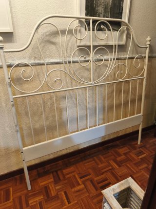 Cabecero Forja Blanco Ikea