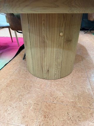 Mesa extensible de madera