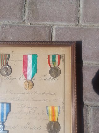 Medallas Militares I Guerra Mundial Italiano