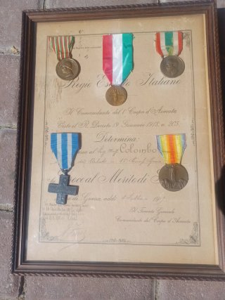 Medallas Militares I Guerra Mundial Italiano