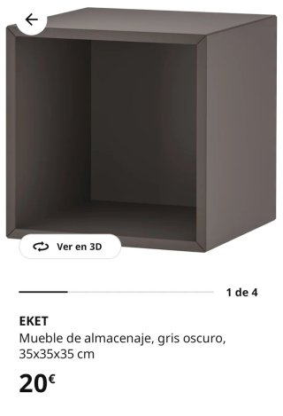 Mueble de almacenaje Eket Ikea