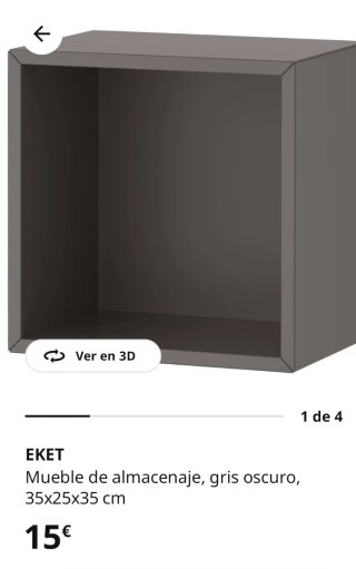 Mueble de almacenaje Eket Ikea