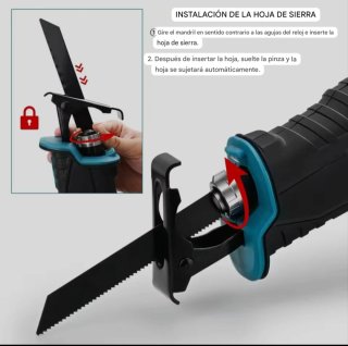 Sierra Sable Recargable (2 Baterías)