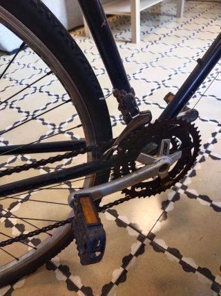 Bicicleta Urbana Negra