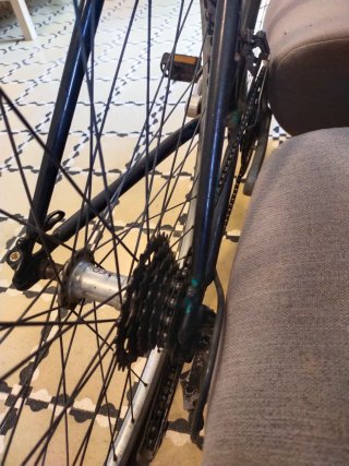 Bicicleta Urbana Negra