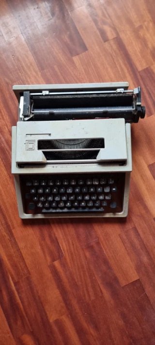 Máquina de escribir antigua vintage
