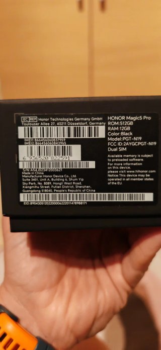 Honor Magic 5 Pro 512GB factura 2 años garantía