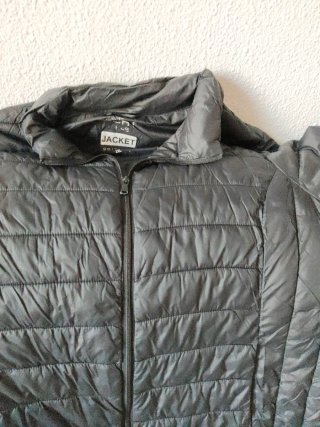 Chaqueta acolchada negra mujer Talla XXL
