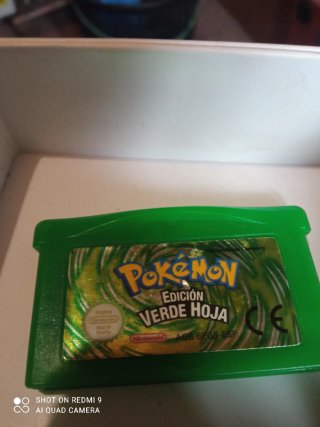 Pokemon Verde Hoja Game Boy Advance