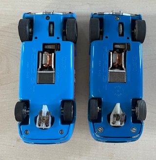Coche Scalextric Ford GT Azul oscuro