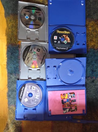 Lote  Juegos PS2 Sin Manuales o mapa
