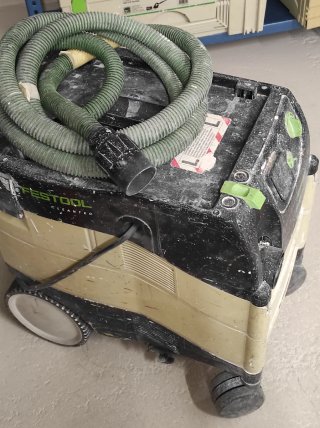 Lijadora y aspirador Festool