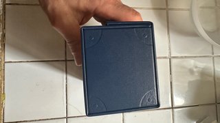 Louis Vuitton astuccio portaocchiali blu
