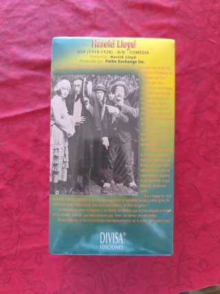 VHS Harold Lloyd El Rey de la Comedia