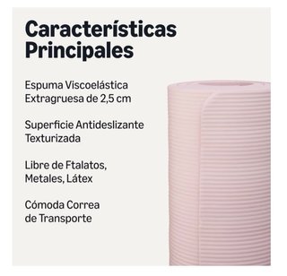 Pack Mancuernas, Fitball y Colchoneta Rosa