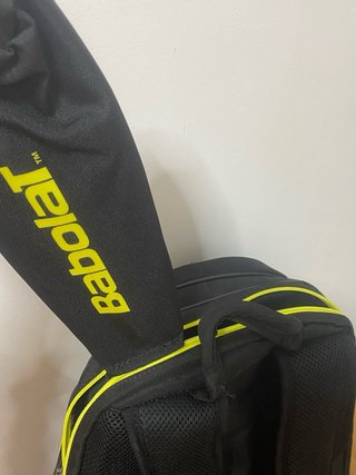 Raquetero Babolat Negro y Amarillo