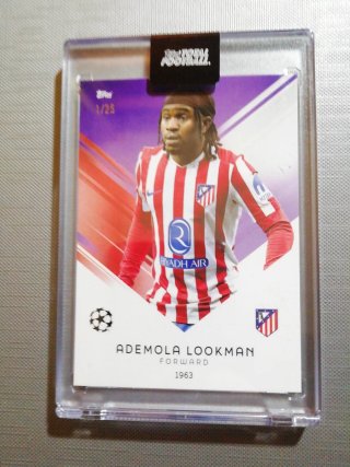 Baena Lookman Atlético de Madrid NUMERADAS