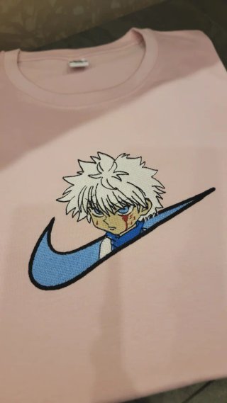 Maglietta Killua Zoldyck  hunter hunter Rosa Coton