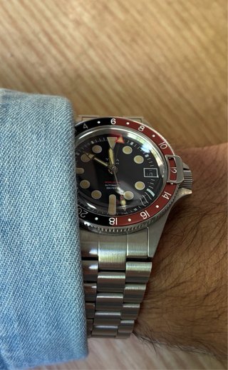 Reloj Yema GMT superman