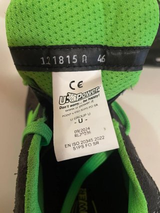 Scarpe antinfortunistiche basse U-Power