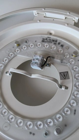 Lámpara LED de techo blanca NYMÅNE 45 cm