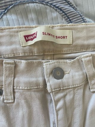 Pantalón corto LEVI’s beig claro chico Talla 16