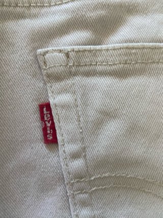 Pantalón corto LEVI’s beig claro chico Talla 16