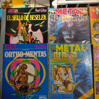 Metal Hurlant – Revistas y Novelas Gráficas
