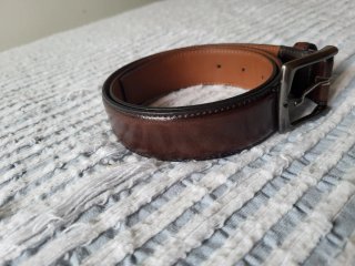 Cinturón Sebago Marrón Hebilla Metálica