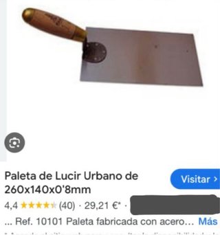 PALETA LARGA LUCIR