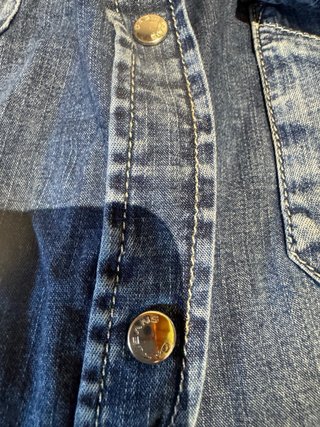 Camicia jeans Imperial con borchie