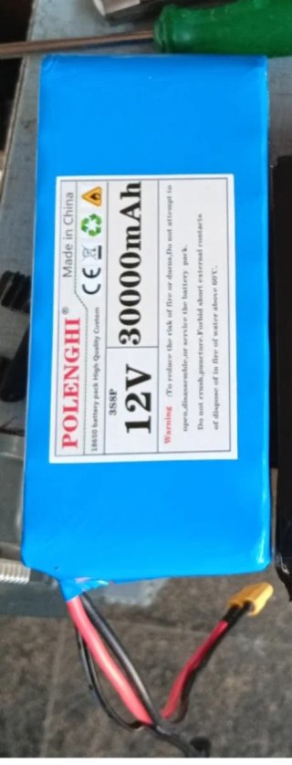 Barco cebador Batería 12V 30000mAh POLENGHI