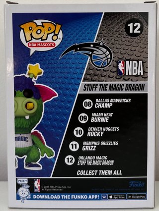 Funko Pop! NBA Mascots Stuff The Magic Dragon #12