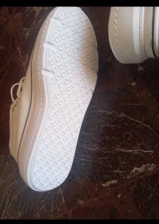 Scarpe alte bianche