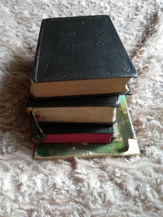 4 libros antiguos religiosos