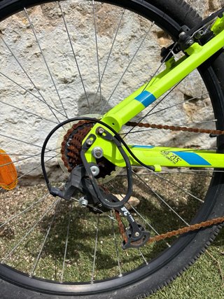 Bicicleta MTB Rockrider ST100 Verde