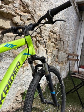 Bicicleta MTB Rockrider ST100 Verde