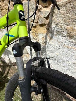 Bicicleta MTB Rockrider ST100 Verde