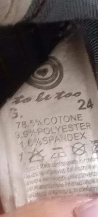Giacca Jeans To Be Too Borchie 24 Mesi