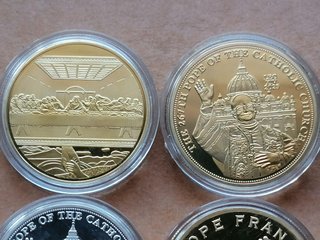 Moneda Papa Francisco 2018
