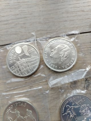 Monedas de Plata Juan Carlos I